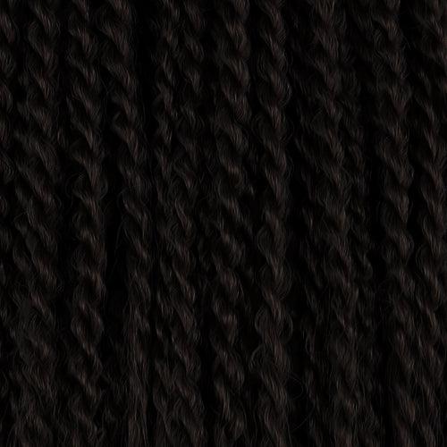 RastAfri Senegal Soul | Kanekalon Twist Hair Extensions-Braiding Hair-Doctored Locks-1 Jet Black Twists-Doctored Locks