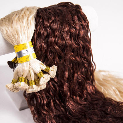 14 Inch Bohyme Luxe Micro Fine Wefts - Hand Tied French Refined 114g | 100% Remy Human Hair Extensions-Doctored Locks