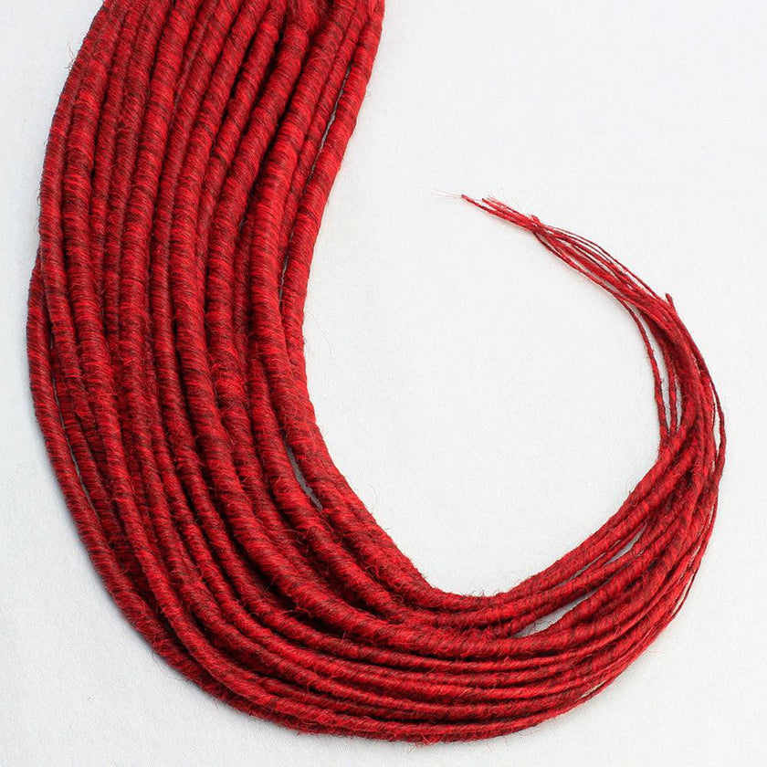 18 Inch Backcombed SE Dreads 10 Count | Synthetic Hair Extensions-Woodfire Dreads-Doctored Locks