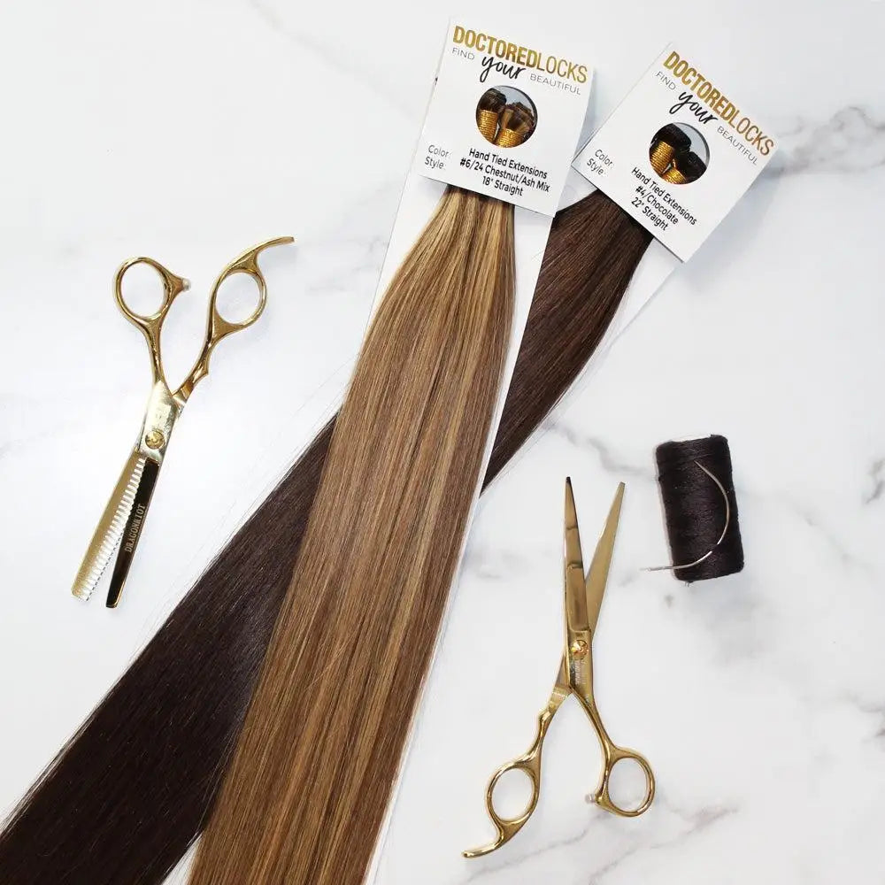 18 Inch Bliss Hand Tied Weft Hair Extensions - 100% Remy  display picture 2