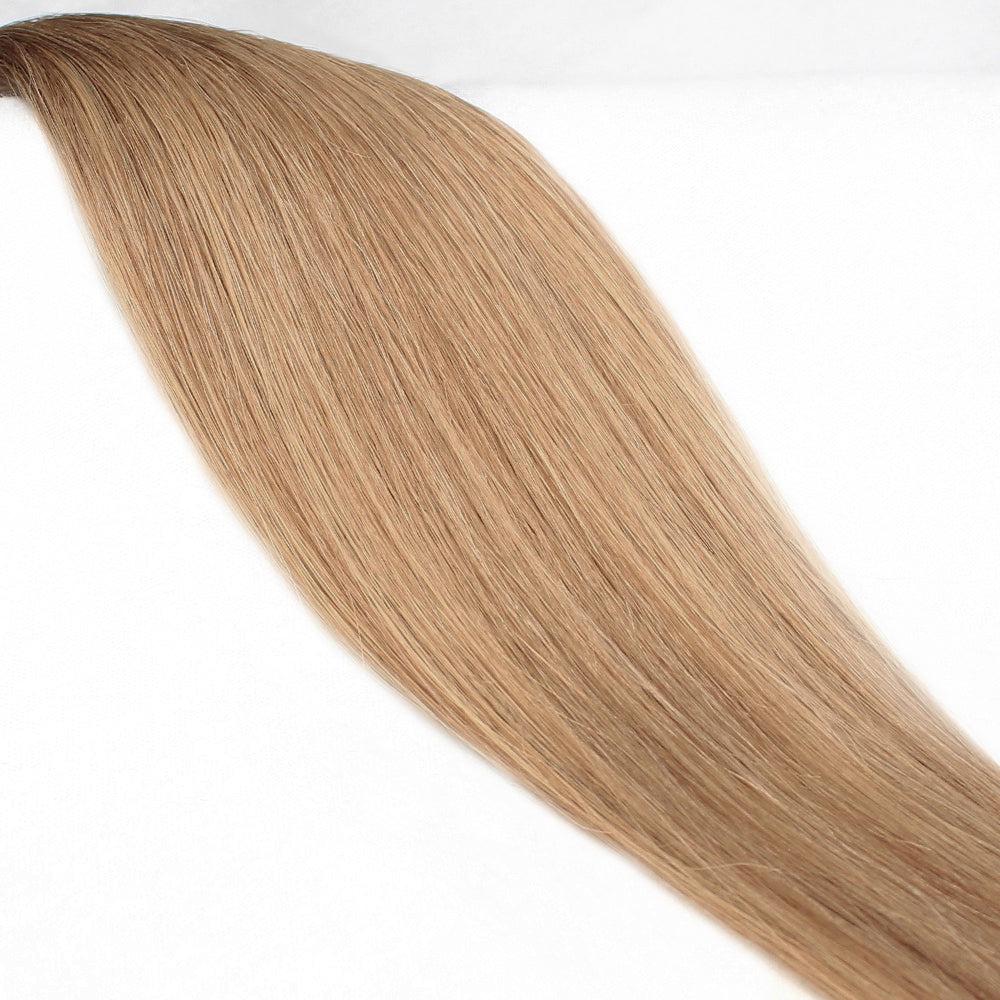22 Inch 3mm Prebonded Keratin I-Tip - Straight 50g | 100% Remy Human Hair-12 Cocoa Powder-Doctored Locks