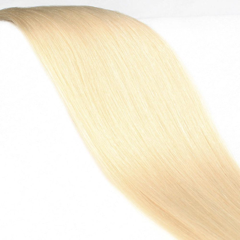 22 Inch 3mm Prebonded Keratin I-Tip - Straight 50g | 100% Remy Human Hair-613 Sugar Cookie-Doctored Locks