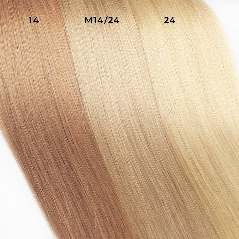 22 Inch 3mm Prebonded Keratin I-Tip - Straight 50g | 100% Remy Human Hair-Doctored Locks