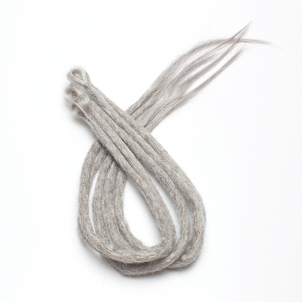 22 Inch SE Crochet Dreads 5 Count| Synthetic Hair Extensions-Pewter Crochet-Doctored Locks