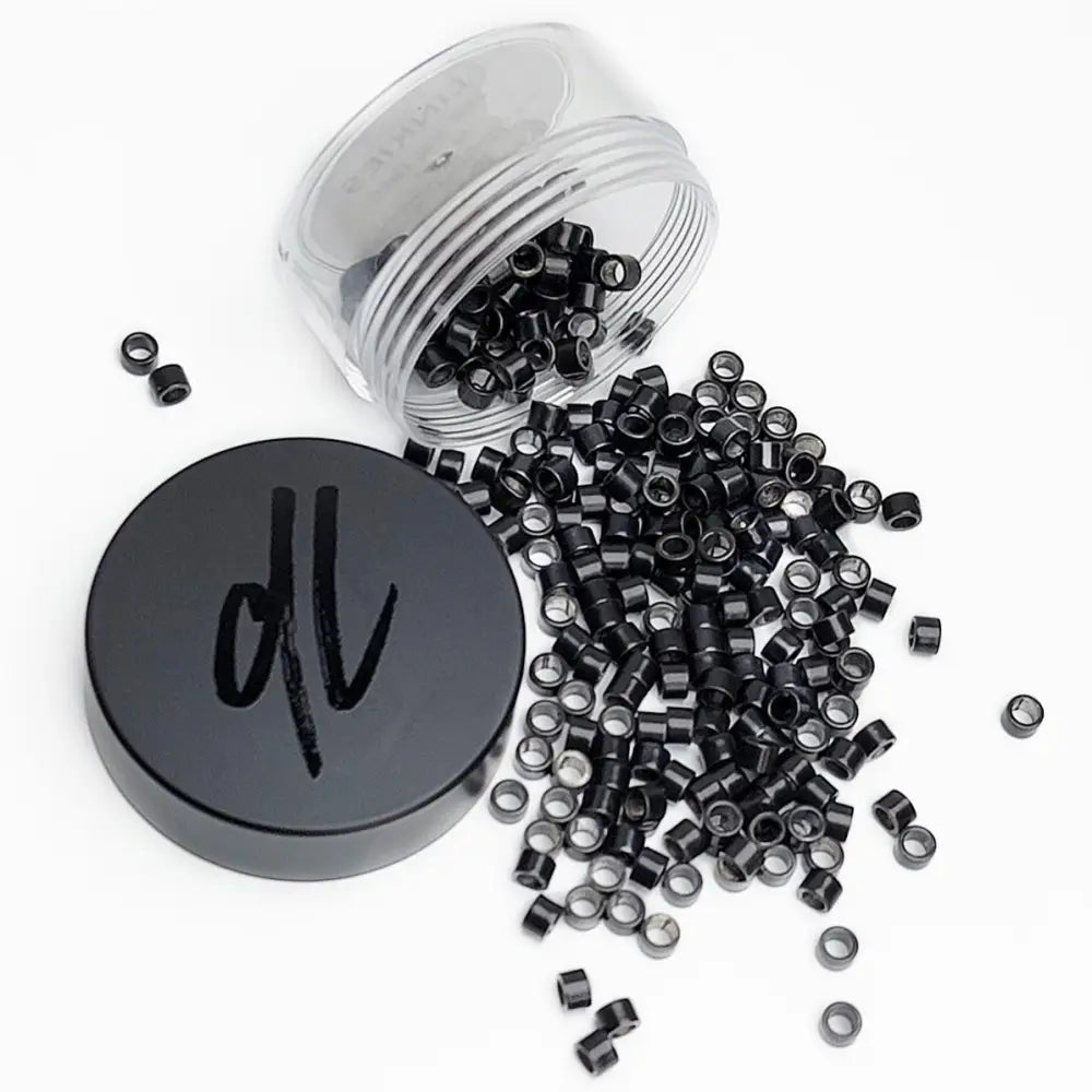 Doctored Locks 3mm Linkies Micro Beads for Hair Extensions 250 Ct Pack