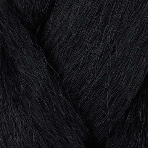 48 Inch KK Smooth Seal 80g | Jumbo Braid Hair Extensions-Jet Black Synth-Doctored Locks