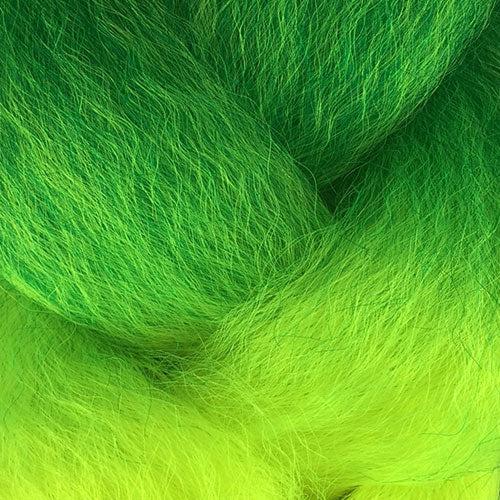 48 Inch KK Smooth Seal 80g | Jumbo Braid Hair Extensions-Toxic Candy Ombre Synth-Doctored Locks