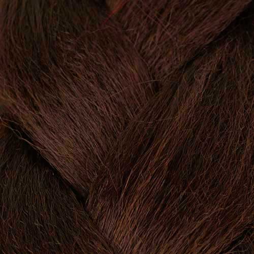 48 Inch Modu Anytime 60g | Kanekalon Jumbo Braid Hair Extensions-33 Mahogany Synth-Doctored Locks