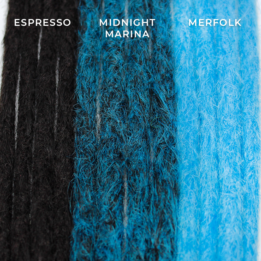 22 Inch SE Crochet Dreads 5 Count| Synthetic Hair Extensions-Dreadlock Supplies-Doctored Locks-Espresso Crochet-Doctored Locks