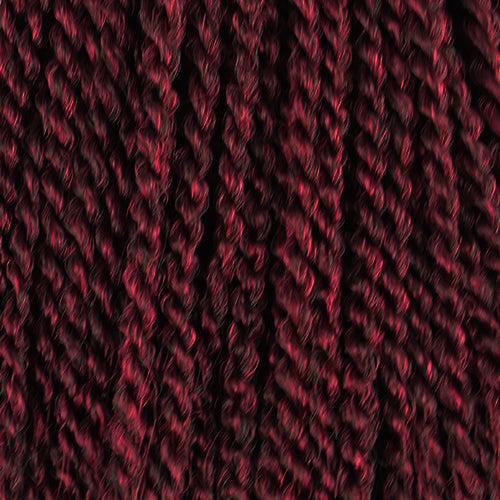 RastAfri Senegal Soul | Kanekalon Twist Hair Extensions-Braiding Hair-Doctored Locks-M1BBG Natural Black Burgundy Twists-Doctored Locks