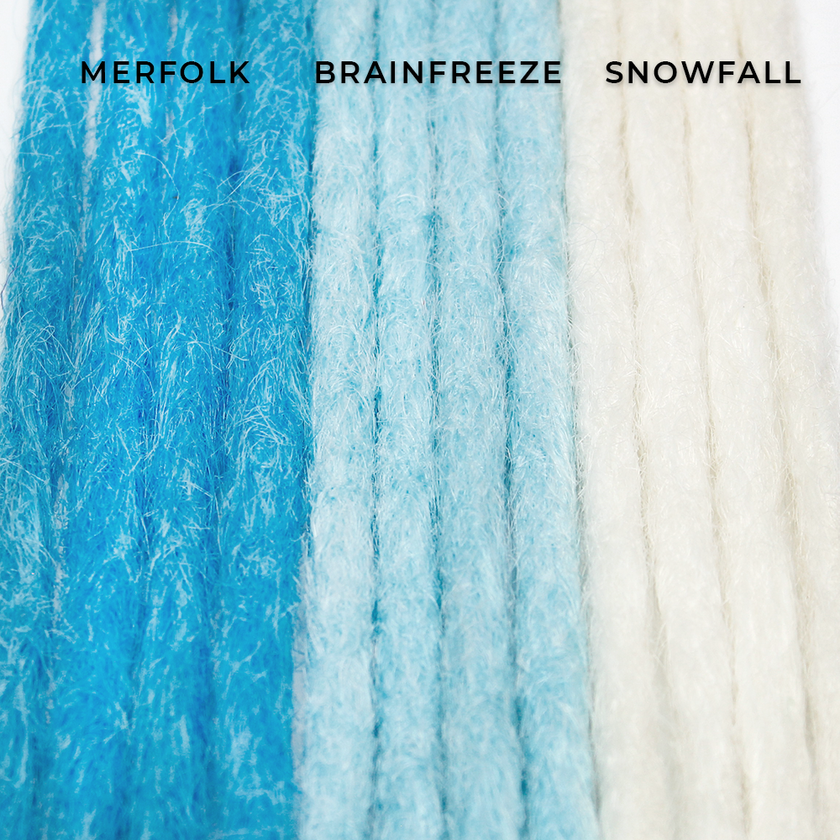 22 Inch SE Crochet Dreads 5 Count| Synthetic Hair Extensions-Dreadlock Supplies-Doctored Locks-Espresso Crochet-Doctored Locks