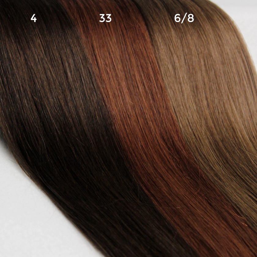 22 Inch Bliss Tape In Extensions - Straight 50g | 100% Remy Human Hair-Human Hair-Doctored Locks-1 Cool Black-Doctored Locks
