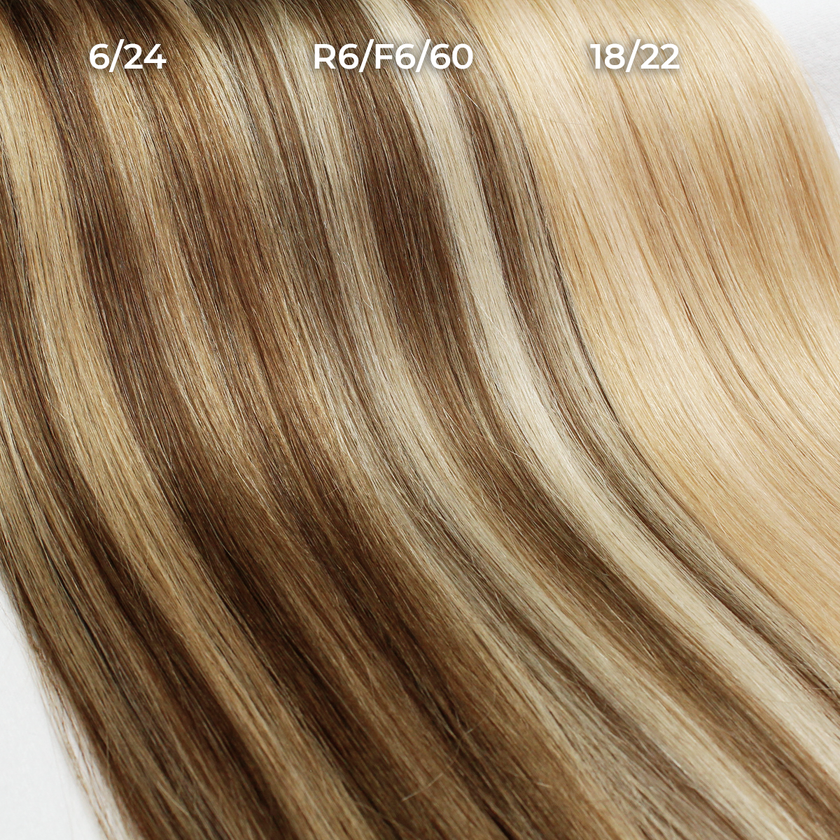 22 Inch Bliss Tape In Extensions - Straight 50g | 100% Remy Human Hair-Human Hair-Doctored Locks-1 Cool Black-Doctored Locks