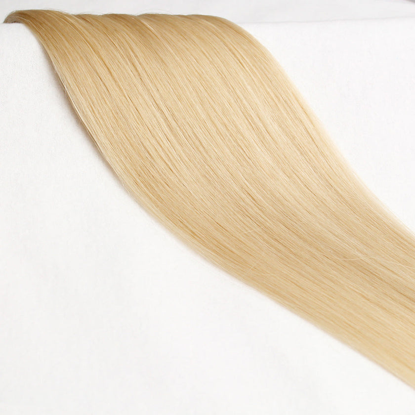 22 Inch Bliss Micro Fine Weft - Hand Tied Straight 58g | 100% Remy Human Hair-Human Hair-Doctored Locks-613 Sugar Cookie-Doctored Locks