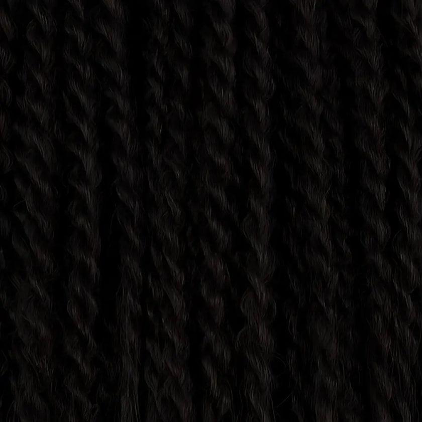 RastAfri Senegal Soul | Kanekalon Twist Hair Extensions-Braiding Hair-Doctored Locks-1 Jet Black Twists-Doctored Locks