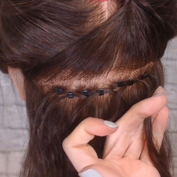 creating-track-to-sew-wefted-hair-extensions