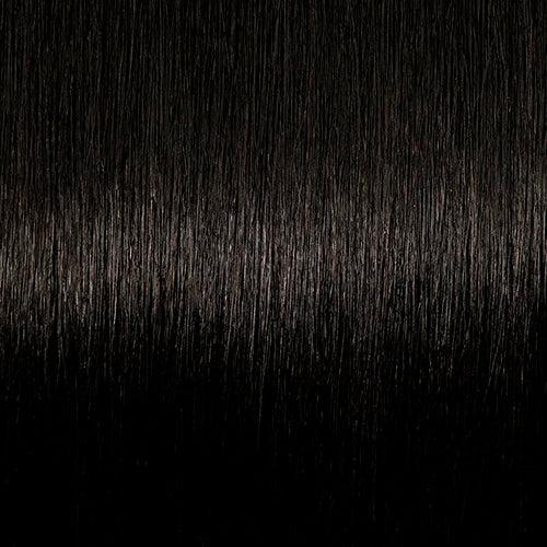 14 Inch Bohyme Essentials Volumizing Clip Set - Straight 114g | 100% Human Hair-1B Natural Black-Doctored Locks