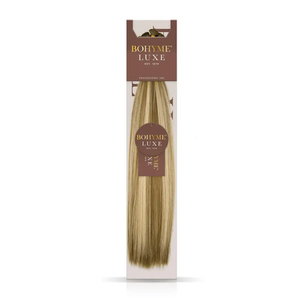 14 Inch Bohyme Luxe Micro Fine Wefts - Hand Tied Straight 114g | 100% Remy Human Hair-Doctored Locks