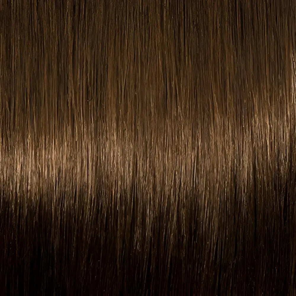 14 Inch Bohyme Luxe Volume Weft - Machine Tied Straight 114g| 100% Human Hair-4 Rich Chocolate-Doctored Locks