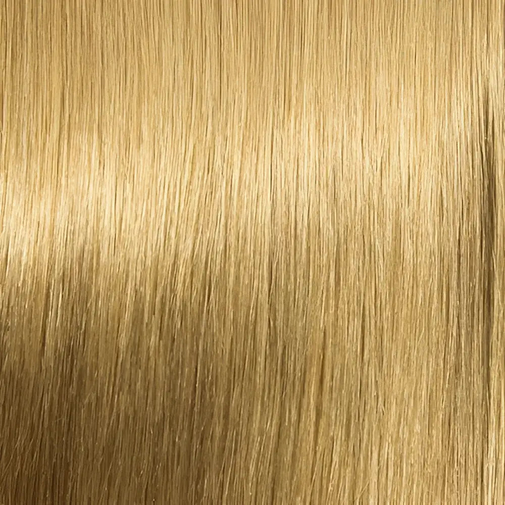 Micro Fine Weft - Hand Tied Straight - One Weft | 100% Remy Human Hair-14B Warm Hazelnut-18 inch-Doctored Locks