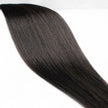 18 Inch 3mm Prebonded Keratin I-Tip - Straight 50g | 100% Remy Human Hair-1B Warm Black-Doctored Locks