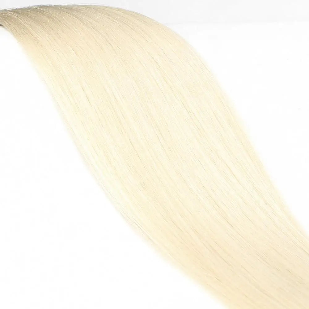 18 Inch 3mm Prebonded Keratin I-Tip - Straight 50g | 100% Remy Human Hair-60 Vanilla Custard-Doctored Locks