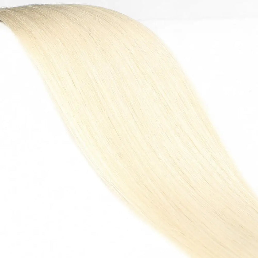 18 Inch 3mm Prebonded Keratin I-Tip - Straight 50g | 100% Remy Human Hair-60 Vanilla Custard-Doctored Locks