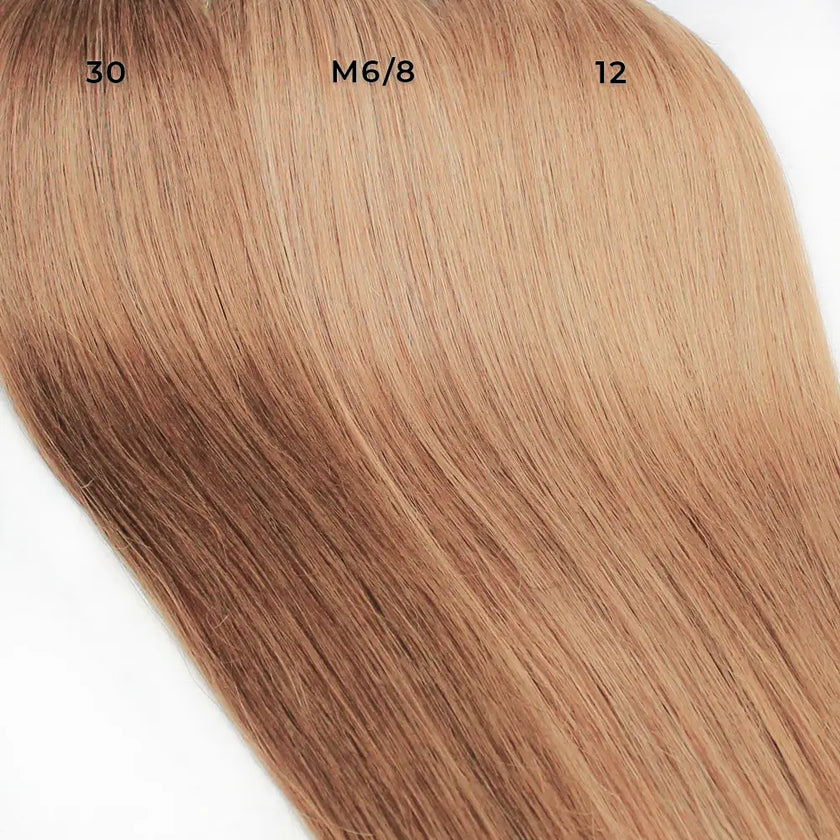 18 Inch 3mm Prebonded Keratin I-Tip - Straight 50g | 100% Remy Human Hair-Doctored Locks