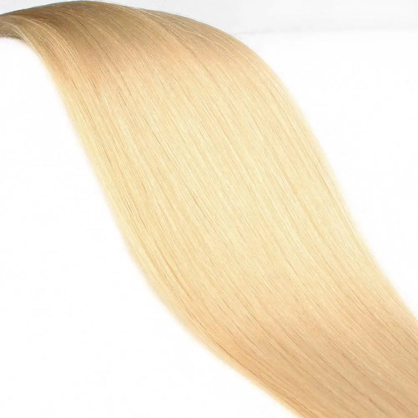 18 Inch 3mm Prebonded Keratin I-Tip - Straight 50g | 100% Remy Human Hair-M1822 True Ash Ash Platinum-Doctored Locks