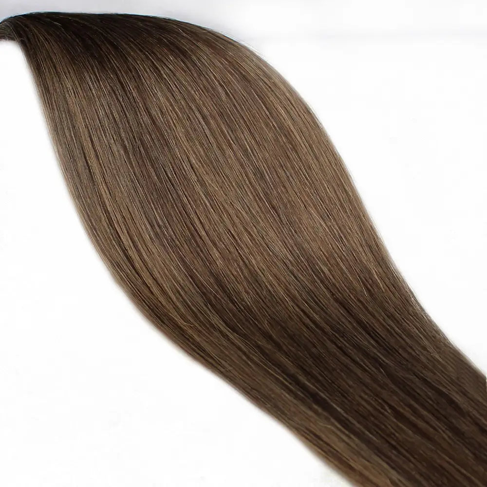 18 Inch 3mm Prebonded Keratin I-Tip - Straight 50g | 100% Remy Human Hair-M230 Sahara Expresso-Doctored Locks