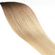 18 Inch 3mm Prebonded Keratin I-Tip - Straight 50g | 100% Remy Human Hair-T418 True Ash Chocolate Ombre-Doctored Locks