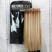 Full 18 inch length for 130 gram 7 piece clip in hair extensions with Doctored Locks hair extension storage bag