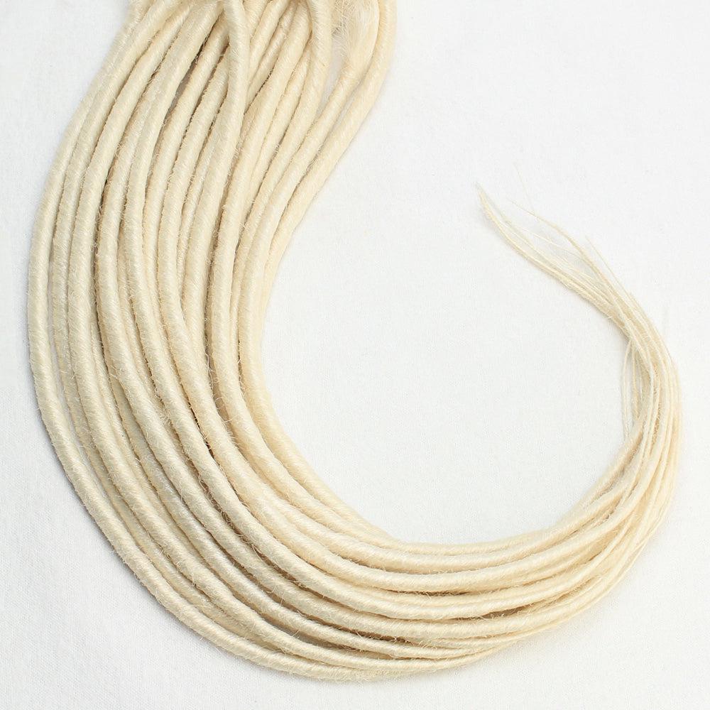 18 Inch Backcombed DE Dreads 10 Count | Synthetic Hair Extensions-Cottontail Dreads-Doctored Locks