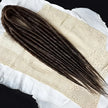 18 Inch Backcombed DE Dreads 10 Count | Synthetic Hair Extensions-Doctored Locks