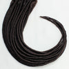 18 Inch Backcombed DE Dreads 10 Count | Synthetic Hair Extensions-Silken Mousse Dreads-Doctored Locks