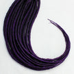18 Inch Backcombed SE Dreads 10 Count | Synthetic Hair Extensions-Velvet Pansy Dreads-Doctored Locks