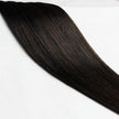 18 Inch Bliss Clipset Straight 130g | 100% Remy Hair Extensions-1B Warm Black-Doctored Locks