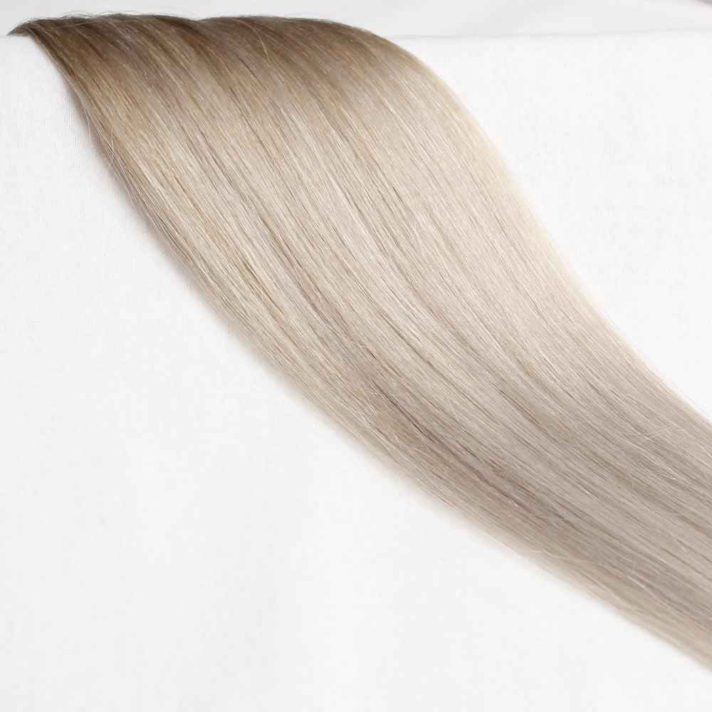 18 Inch Bliss Flex Tip Nano Extensions 40g | 100% Remy Human Hair-613A Pearl Dust-Doctored Locks