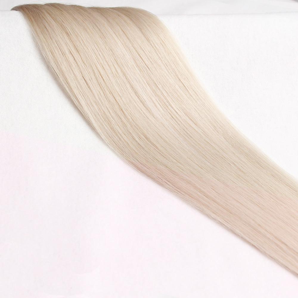 18 Inch Bliss Flex Tip Nano Extensions 40g | 100% Remy Human Hair-Silver Ice-Doctored Locks