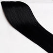 18 Inch Bliss Micro Fine Wefts - Hand Tied Straight 52g | 100% Remy Human Hair-1 Cool Black-Doctored Locks