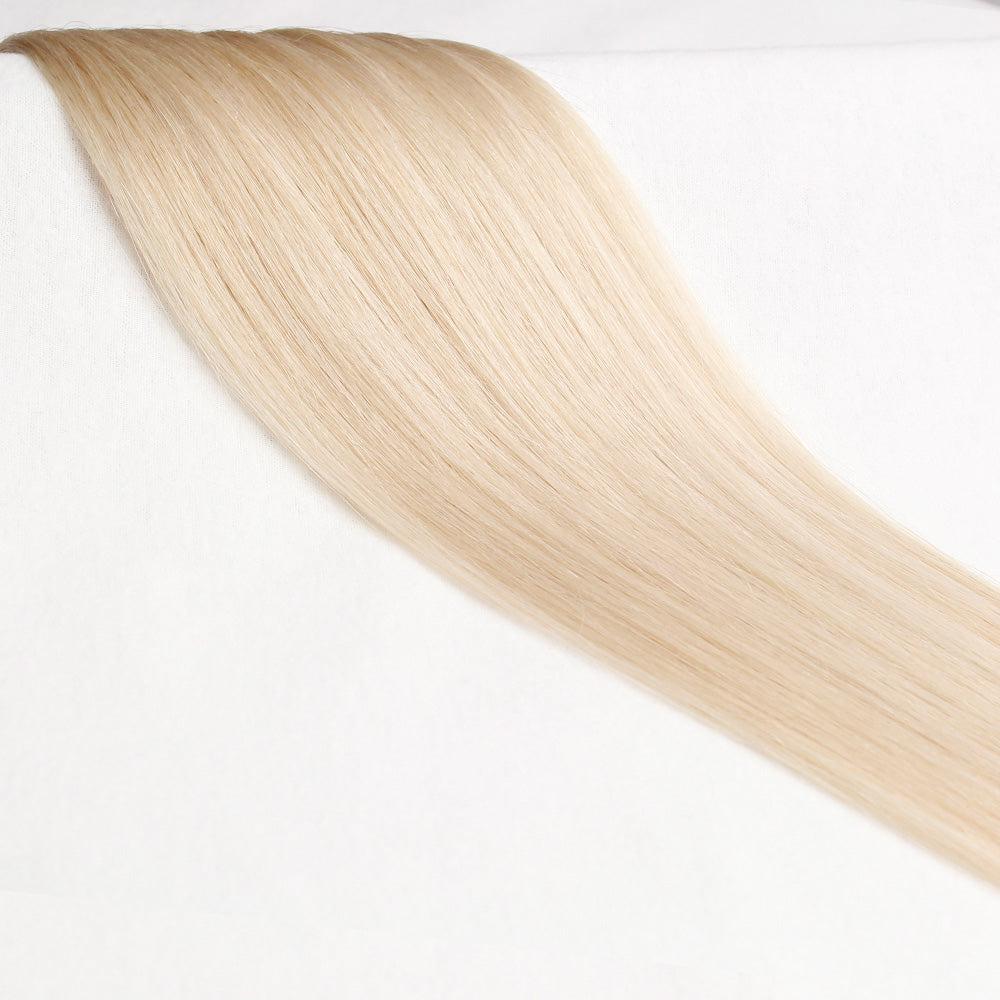 18 Inch Bliss Tape In Extensions - Straight 50g | 100% Remy Human Hair-60A Whipped Cream-Doctored Locks