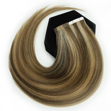 18 Inch Bliss Tape In Extensions - Straight 50g | 100% Remy Human Hair-Doctored Locks