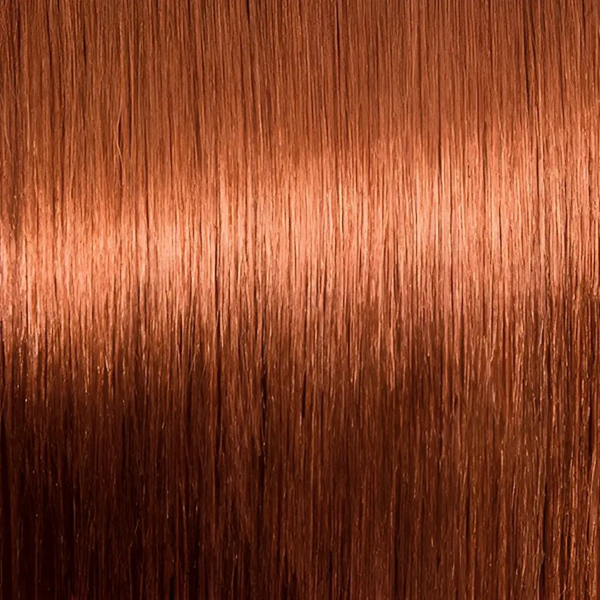 18 Inch Bohyme Classic Micro Fine Weft - Hand Tied Straight 114g | 100% Remy Human Hair-32 Dark Copper-Doctored Locks