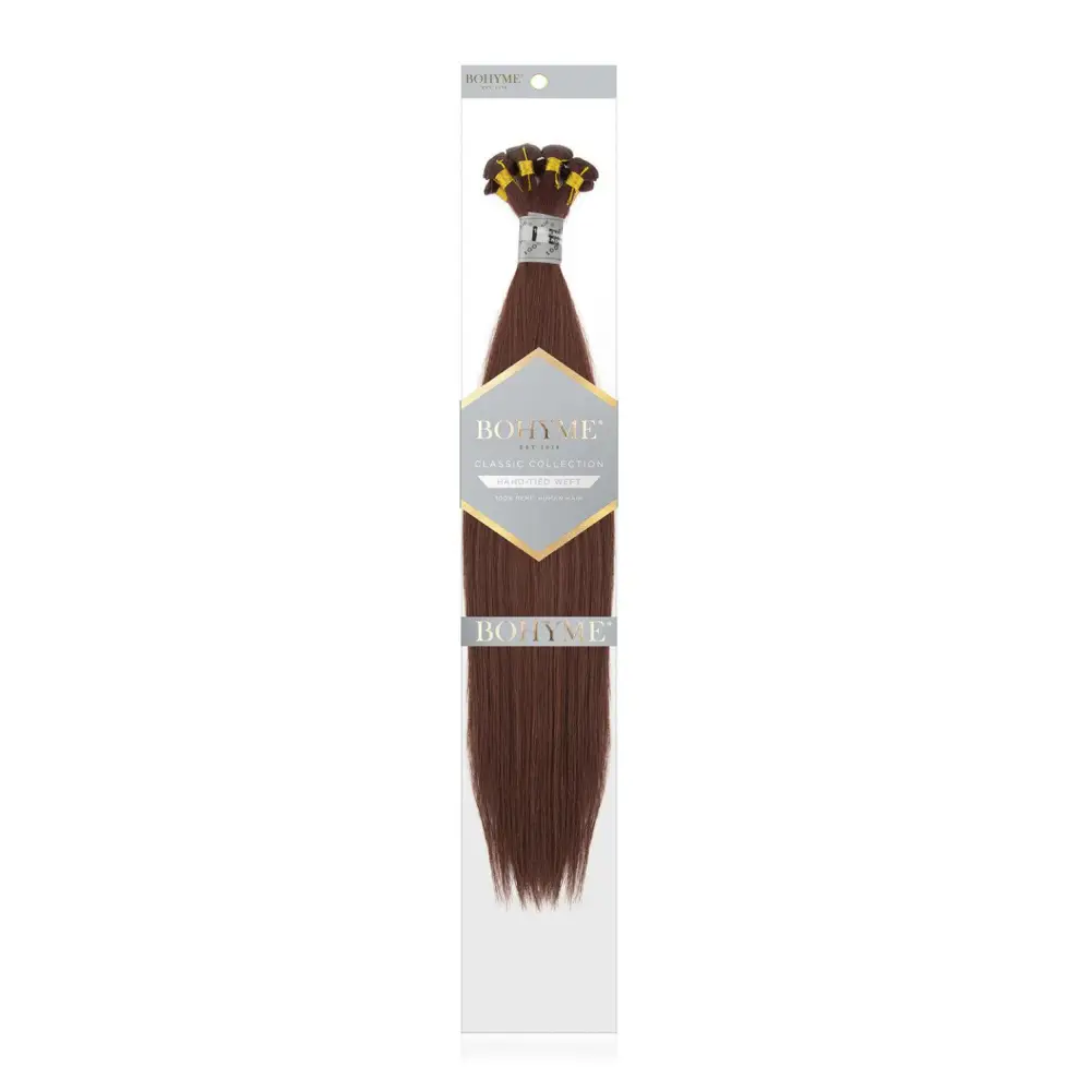 18 Inch Bohyme Classic Micro Fine Weft - Hand Tied Straight 114g | 100% Remy Human Hair-Doctored Locks