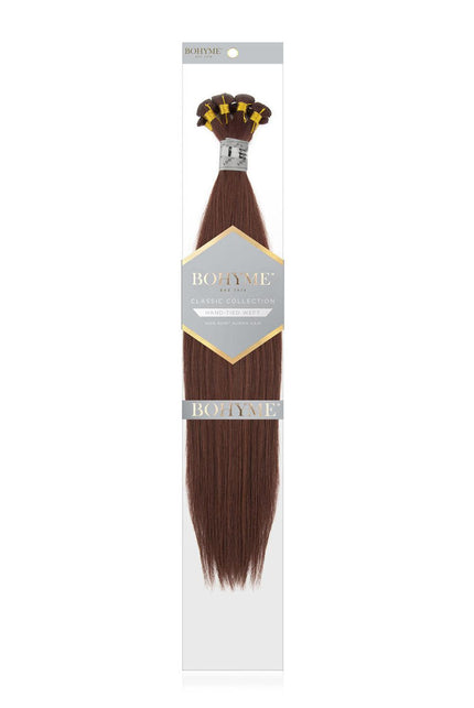18 Inch Bohyme Classic Micro Fine Weft - Hand Tied Straight 114g | 100% Remy Human Hair-Doctored Locks