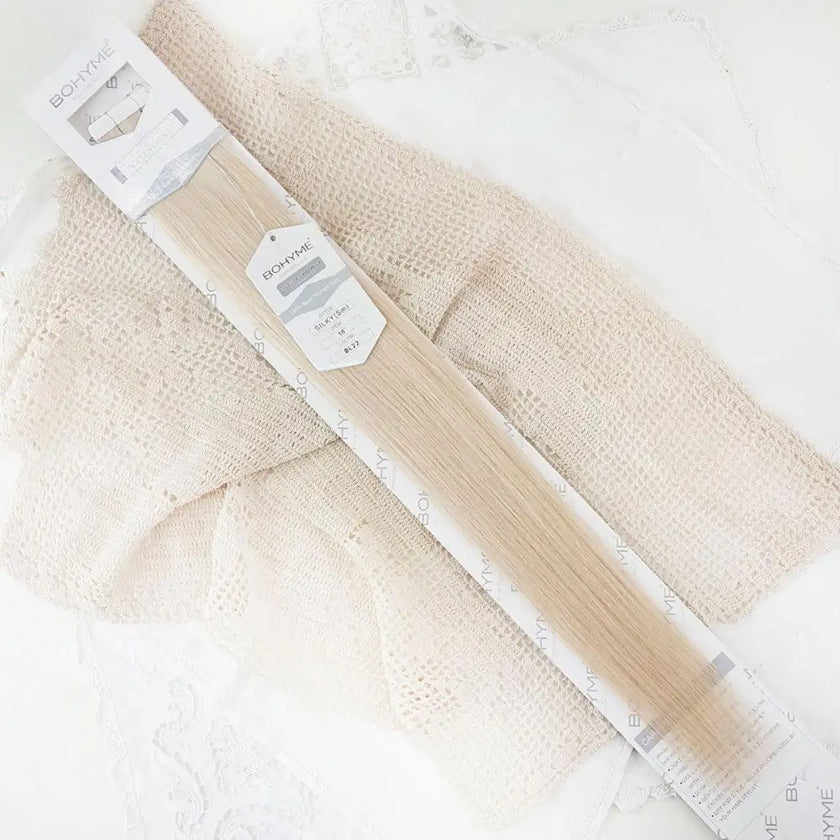 18 Inch Bohyme Essentials Tape-Ins 28g | 100% Remy Human Hair-Doctored Locks