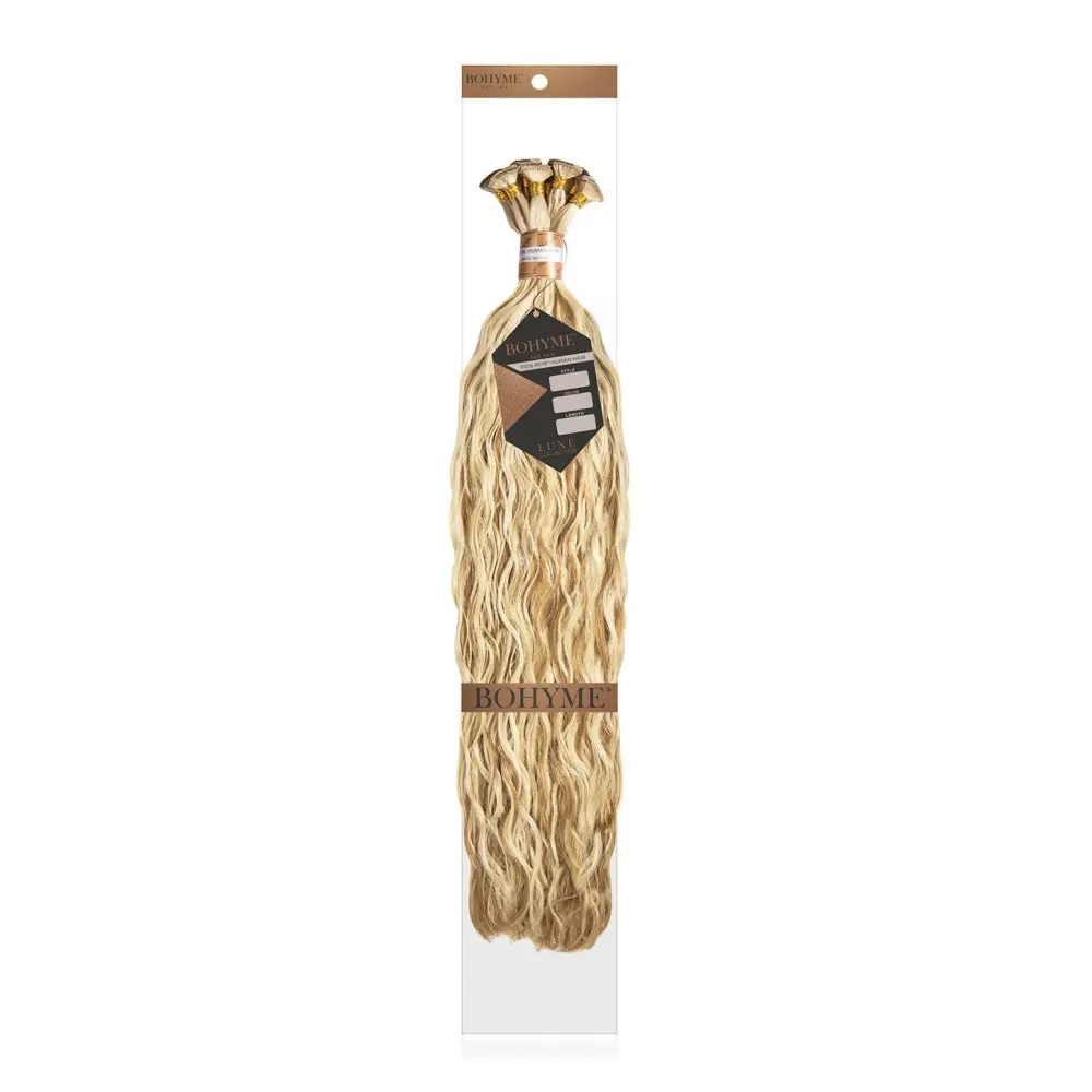 18 Inch Bohyme Luxe Micro Fine Wefts - Hand Tied French Refined 114g | 100% Remy Human Hair-Doctored Locks