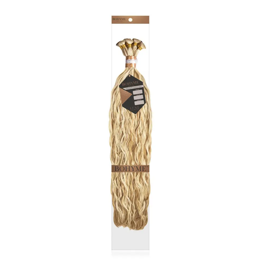 18 Inch Bohyme Luxe Micro Fine Wefts - Hand Tied French Refined 114g | 100% Remy Human Hair-Doctored Locks