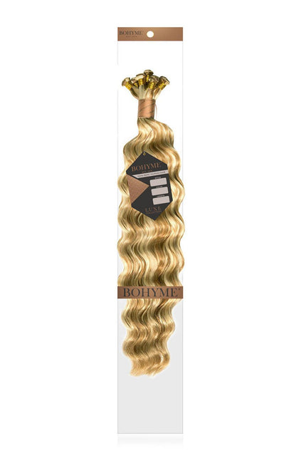 18 Inch Bohyme Luxe Micro Fine Wefts - Hand Tied Ocean Breeze 114g | 100% Remy Human Hair-Doctored Locks