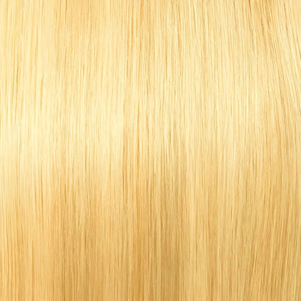 18 Inch Bohyme Luxe Micro Fine Wefts - Hand Tied Straight 114g | 100% Remy Human Hair-H27BL613 Caramel Lightest Platinum-Doctored Locks